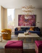 Image 2 of 5: Haute House Collins Swivel Chair