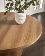 Image 5 of 6: Four Hands Hudson Round Dining Table