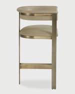 Image 3 of 3: Interlude Home Darcy 27" Counter Stool