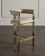 Image 1 of 3: Interlude Home Darcy 27" Counter Stool