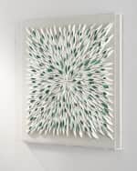 Image 1 of 4: Neiman Marcus Clay Art In Acrylic Box 