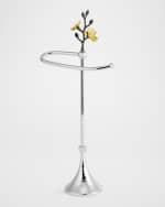 Image 2 of 3: Michael Aram Gold Orchid Fingertip Towel Stand