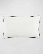 Image 2 of 2: Jonathan Adler Snake Embroidered Pillow, 12" x 20"