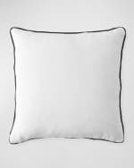 Image 2 of 2: Jonathan Adler Eden Snake Pillow, 18"Sq.