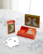 Image 3 of 3: Jonathan Adler Leopard Lacquer Card Set