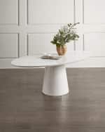 Image 1 of 5: Worlds Away Chanelle Dining Table