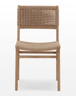 Image 2 of 3: Worlds Away Isa Dining Side Chair