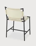 Image 4 of 4: Jamie Young Asher Leather Dining Chair