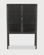 Image 3 of 4: Jamie Young Chauncey Curio Bar Cabinet