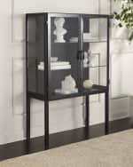Image 1 of 4: Jamie Young Chauncey Curio Bar Cabinet