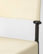 Image 2 of 3: Jamie Young Sweetwater Leather Dining Chair 