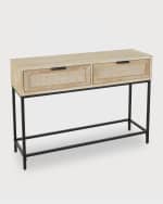 Image 3 of 5: Jamie Young Reed Console Table