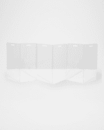 Image 2 of 6: HIDDIN Clear Freestanding Pet Gate Zig Zag, 6-Panel