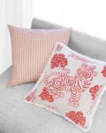 Image 3 of 3: D.V. KAP Home Akbar Pillow, 24" x 24"