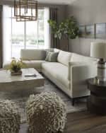 Image 2 of 3: Massoud Annalise Left Chaise Sectional 