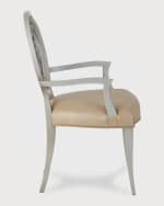 Image 3 of 6: Massoud Zelda Dining Arm Chair