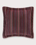 Image 1 of 3: Austin Horn Collection Cantori Striped European Sham