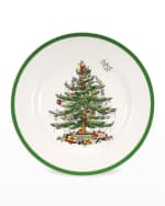 Image 2 of 3: Spode Christmas Tree Set of 4 Dinner Plates