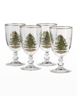Spode Christmas Tree Pedestal Goblets, Set of 4 | Horchow
