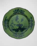 Image 4 of 4: GINORI 1735 Oriente Italiano Dinner Plate, Malachite