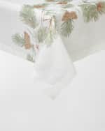 Image 1 of 2: Newbury Tablecloth, 144"L