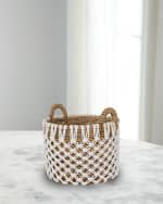 Image 3 of 4: Bradley Banana Leaf Baskets, Set of 3