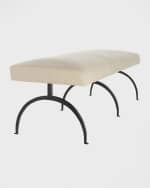 Image 3 of 5: Arteriors Bahati Bench, 60"