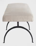 Image 4 of 5: Arteriors Bahati Bench, 60"