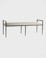 Image 1 of 4: Arteriors Barbana Bench 56" 