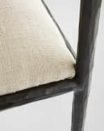 Image 4 of 4: Arteriors Barbana Bench 56" 