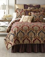 Image 3 of 3: Austin Horn Collection Cantori Striped European Sham