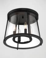 Image 2 of 2: Eurofase Daulle Outdoor Flush Mount