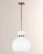 Image 1 of 2: Visual Comfort Studio Londyn Round Pendant By Kate Spade New York