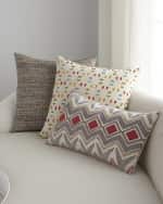Image 3 of 3: Eastern Accents Luzon Decorative Pillow, 26" x 15"