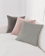 Image 4 of 4: Eastern Accents Capra Faux Mohair Decorative Pillow 20X20