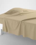 Image 2 of 2: Anne de Solene Vexin Encre 200 Thread-Count Fitted Sheet