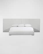 Image 1 of 5: Bernhardt Solaria Extended Panel Upholstered King Bed