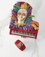 Image 3 of 5: Jay Strongwater Elton John Piano Box 