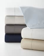 Image 7 of 8: Ralph Lauren Home Organic Sateen Fitted Sheet, KING