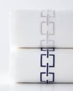 Image 4 of 4: Matouk Cadiz King Sheet Set