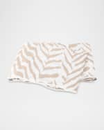 Image 2 of 2: Matouk Schumacher Quincy Fitted Sheet, KING
