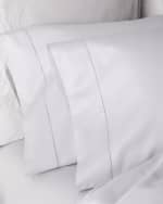 Image 3 of 3: Sferra Giza 45 Queen Sateen Fitted Sheet