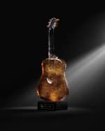 Image 3 of 8: Kosta Boda "Elvis Presley: Graceland" Limited Edition Crystal Guitar by Kjell Engman