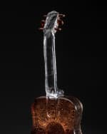 Image 4 of 8: Kosta Boda "Elvis Presley: Graceland" Limited Edition Crystal Guitar by Kjell Engman
