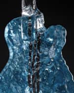 Image 5 of 8: Kosta Boda "Elvis Presley: Follow That Dream" Limited Edition Crystal Guitar by Kjell Engman