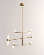 Image 1 of 2: Global Views Callie Chandelier 