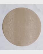 Image 2 of 2: Beatriz Ball Vida Croc Reversible 16" Round Placemats, Set of 4 
