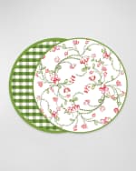 Image 1 of 4: Beatriz Ball Vida Norelle Reversible 15.5" Round Placemats, Set of 4