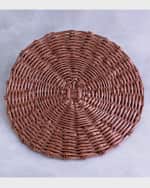 Image 1 of 2: Beatriz Ball Vida Faux Wicker Placemats, Set of 4