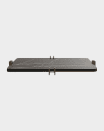 Image 1 of 3: Arteriors Lockhart Marble Rectangular Tray